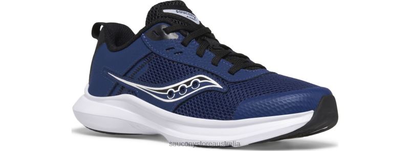 Saucony Kids Axon 3 Sneaker 8460X1005 Blue/Black