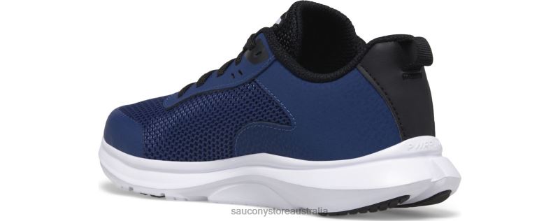 Saucony Kids Axon 3 Sneaker 8460X1005 Blue/Black