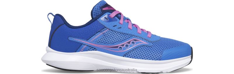 Saucony Kids Axon 3 Sneaker 8460X1006 Bluelight/Grape