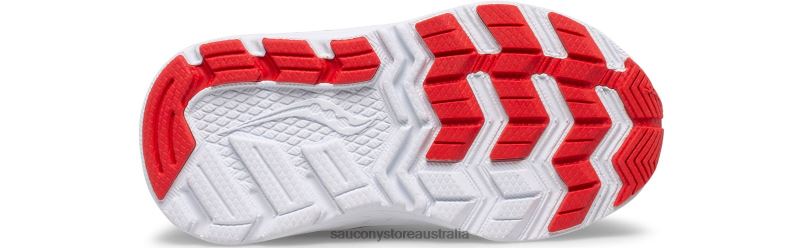 Saucony Kids Cohesion 14 A/C Jr. Sneaker 8460X922 Navy/Red