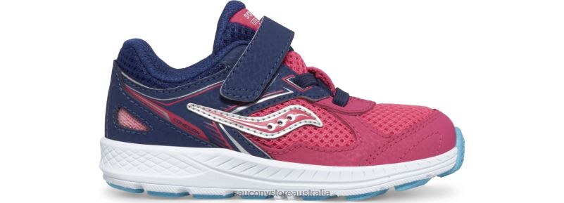 Saucony Kids Cohesion 14 A/C Jr. Sneaker 8460X923 Pink/Navy