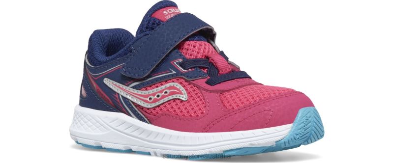 Saucony Kids Cohesion 14 A/C Jr. Sneaker 8460X923 Pink/Navy