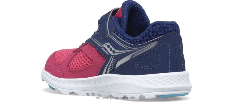 Saucony Kids Cohesion 14 A/C Jr. Sneaker 8460X923 Pink/Navy