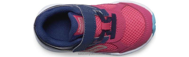 Saucony Kids Cohesion 14 A/C Jr. Sneaker 8460X923 Pink/Navy