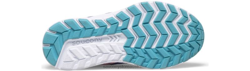 Saucony Kids Cohesion 14 A/C Sneaker 8460X915 Blue/Multi