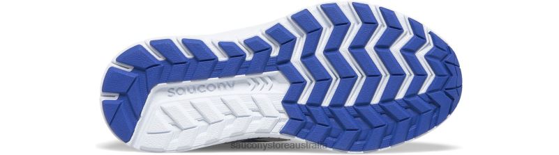 Saucony Kids Cohesion 14 A/C Sneaker 8460X917 Navy/Grey/Grape