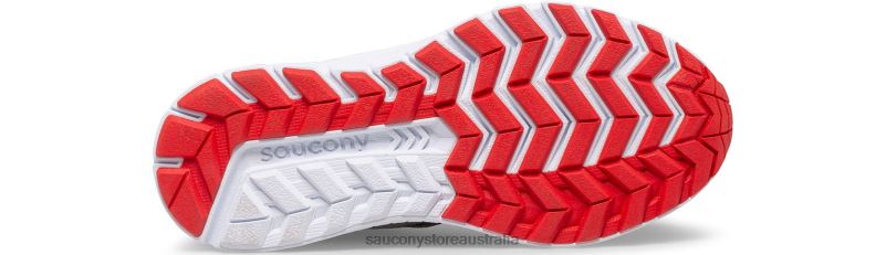 Saucony Kids Cohesion 14 Lace Sneaker 8460X924 Navy/Red