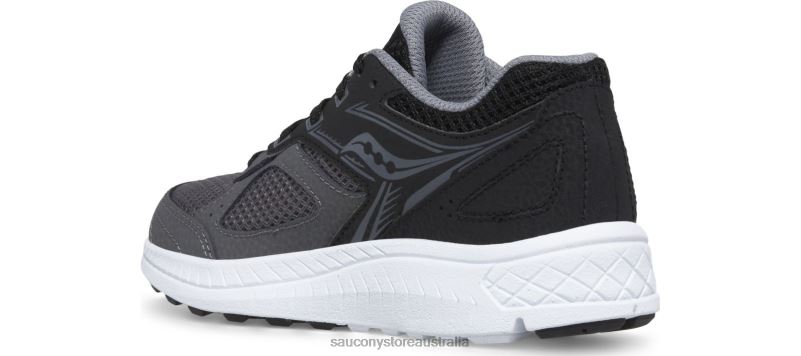 Saucony Kids Cohesion 14 Lace Sneaker 8460X926 Black/Grey/Blue