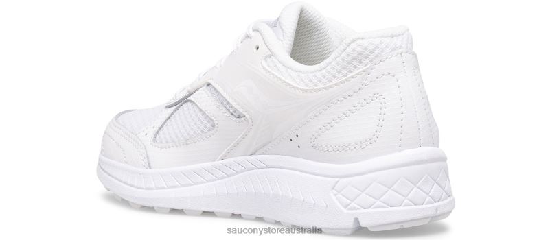 Saucony Kids Cohesion 14 Lace Sneaker 8460X935 White