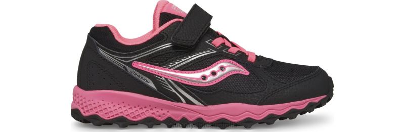 Saucony Kids Cohesion TR14 A/C Sneaker 8460X971 Black/Pink
