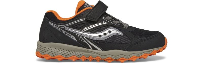 Saucony Kids Cohesion TR14 A/C Sneaker 8460X973 Black/Orange