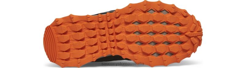 Saucony Kids Cohesion TR14 A/C Sneaker 8460X973 Black/Orange