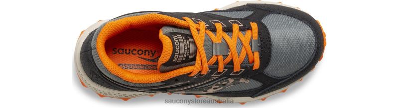 Saucony Kids Cohesion TR14 Lace Sneaker 8460X892 Black/Camo