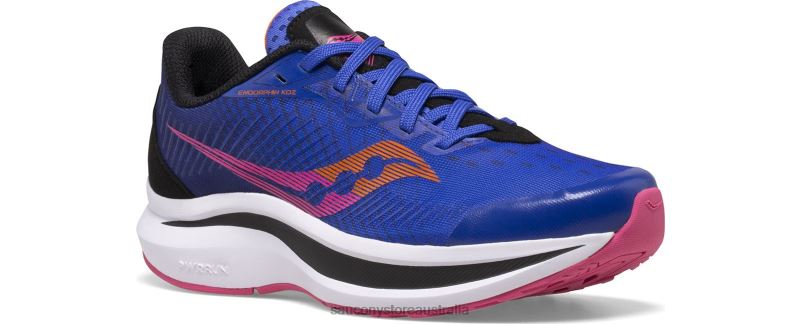 Saucony Kids Endorphin KDZ Sneaker 8460X885 Blue Raz