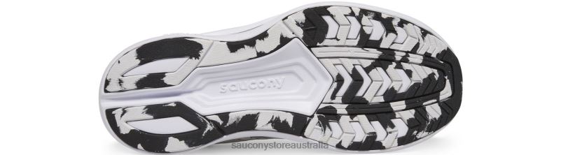 Saucony Kids Endorphin KDZ Sneaker 8460X890 White/Black