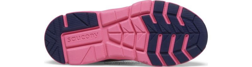 Saucony Kids Flash 3.0 A/C Sneaker 8460X975 Neon/Blue/Pink