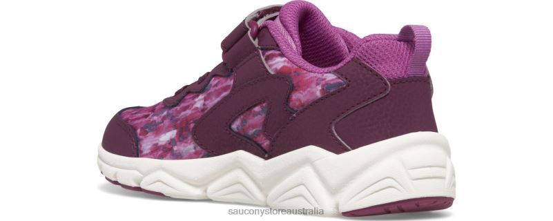 Saucony Kids Flash 3.0 A/C Sneaker 8460X976 Berry