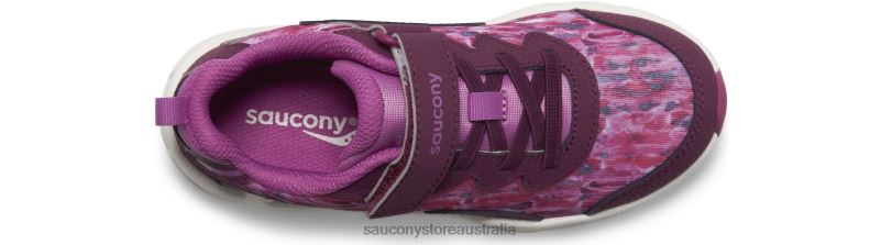 Saucony Kids Flash 3.0 A/C Sneaker 8460X976 Berry