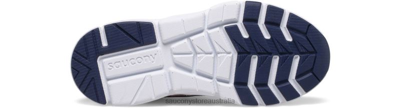 Saucony Kids Flash 3.0 A/C Sneaker 8460X981 Navy/Orange