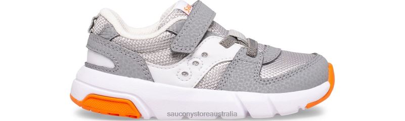 Saucony Kids Jazz Lite 2.0 Sneaker 8460X901 Grey
