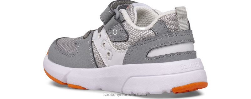 Saucony Kids Jazz Lite 2.0 Sneaker 8460X901 Grey
