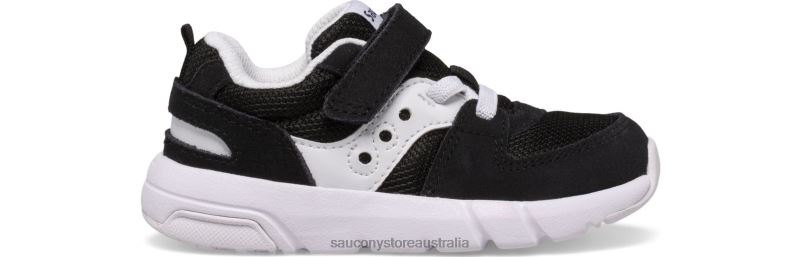 Saucony Kids Jazz Lite 2.0 Sneaker 8460X902 Black/White