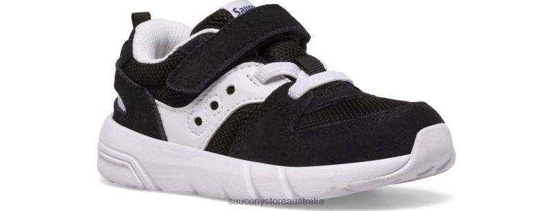 Saucony Kids Jazz Lite 2.0 Sneaker 8460X902 Black/White