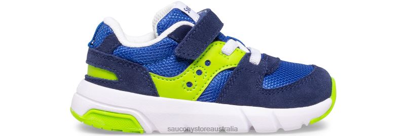 Saucony Kids Jazz Lite 2.0 Sneaker 8460X903 Blue/Green