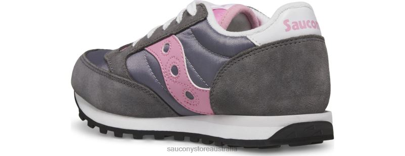 Saucony Kids Jazz Original Sneaker 8460X1016 Grey/Pink