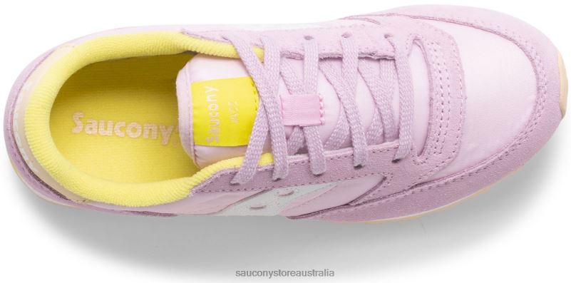 Saucony Kids Jazz Original Sneaker 8460X1017 Pink/Yellow/Peach