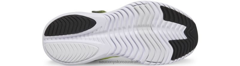 Saucony Kids Kinvara 14 A/C Sneaker 8460X1020 Citron/Grey