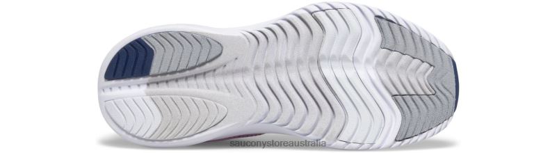 Saucony Kids Kinvara 14 Sneaker 8460X1002 Grape/Indigo