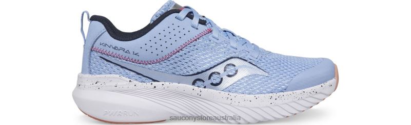 Saucony Kids Kinvara 14 Sneaker 8460X1003 Light Blue