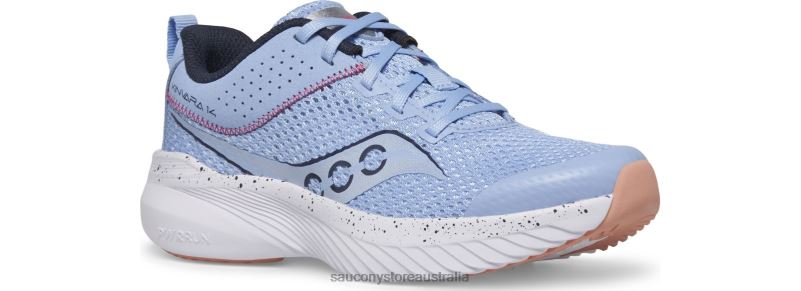Saucony Kids Kinvara 14 Sneaker 8460X1003 Light Blue