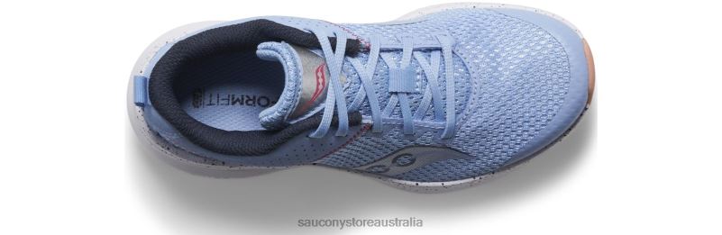 Saucony Kids Kinvara 14 Sneaker 8460X1003 Light Blue