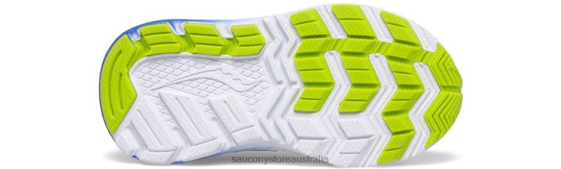 Saucony Kids Ride 10 Jr. Sneaker 8460X956 Navy/Green