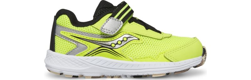 Saucony Kids Ride 10 Jr. Sneaker 8460X960 Citron/Black
