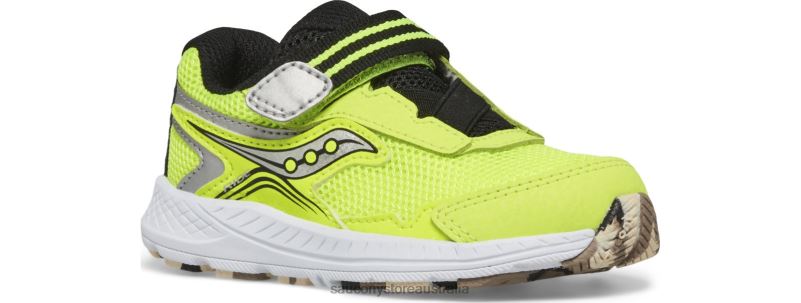 Saucony Kids Ride 10 Jr. Sneaker 8460X960 Citron/Black