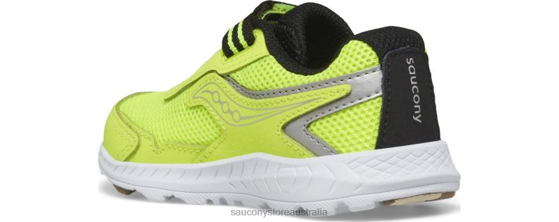 Saucony Kids Ride 10 Jr. Sneaker 8460X960 Citron/Black