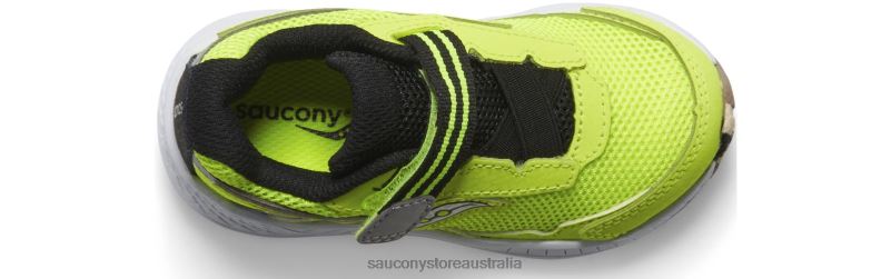 Saucony Kids Ride 10 Jr. Sneaker 8460X960 Citron/Black