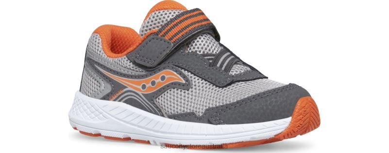 Saucony Kids Ride 10 Jr. Sneaker 8460X963 Grey/Orange