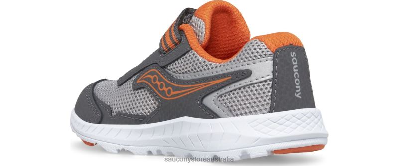 Saucony Kids Ride 10 Jr. Sneaker 8460X963 Grey/Orange