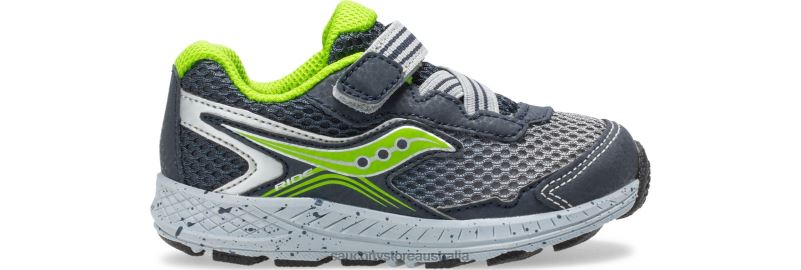 Saucony Kids Ride 10 Jr. Sneaker 8460X964 Navy/Green