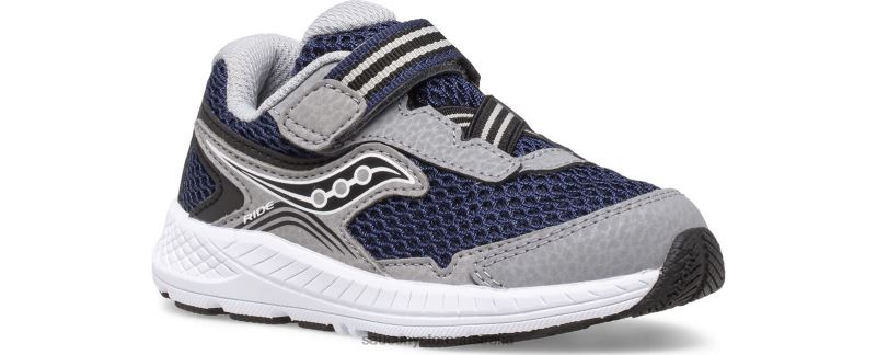 Saucony Kids Ride 10 Jr. Sneaker 8460X965 Navy/Grey