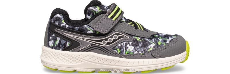 Saucony Kids Ride 10 Jr. Sneaker 8460X966 Olive Camo