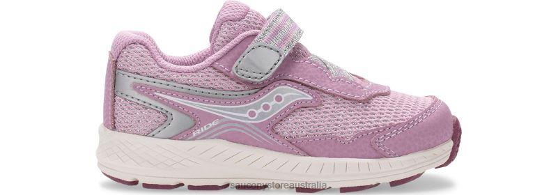 Saucony Kids Ride 10 Jr. Sneaker 8460X967 Pink Metallic