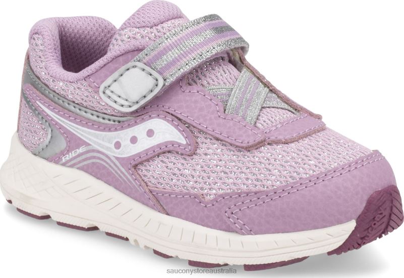 Saucony Kids Ride 10 Jr. Sneaker 8460X967 Pink Metallic