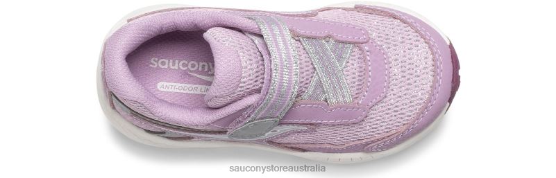Saucony Kids Ride 10 Jr. Sneaker 8460X967 Pink Metallic