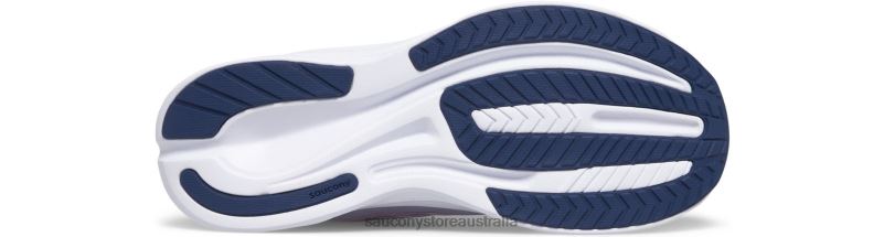 Saucony Kids Ride 15 Sneaker 8460X1033 Mauve/Indigo