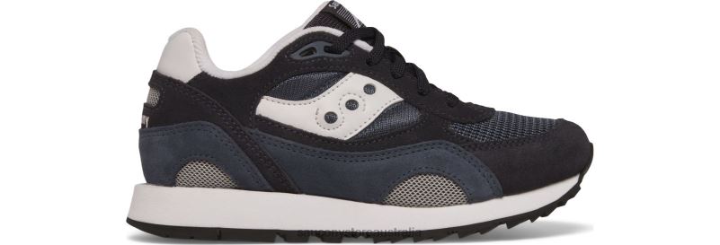 Saucony Kids Shadow 6000 Sneaker 8460X1024 Blue/Silver